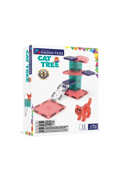 Magna Μαγνητικό Παιχνίδι Κατασκευών Magna-Tiles Γατόδεντρο Σετ 13 τεμαχίων