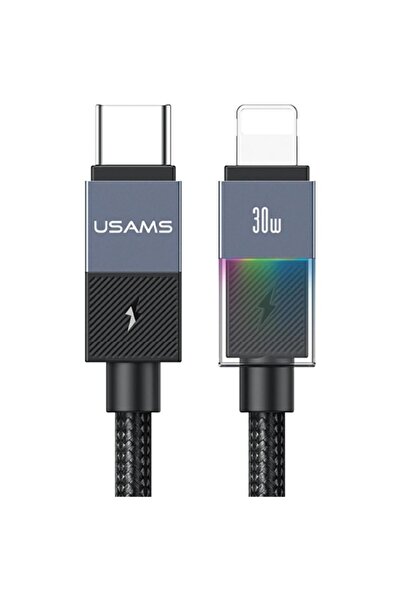 Usams Cablu USB-C la Lightning SJ776 30W 1.2m