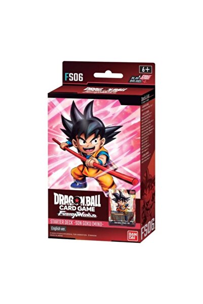 BANDAI Dragon Ball Super TCG: Fusion World FS06 Son Goku Mini Starter Deck