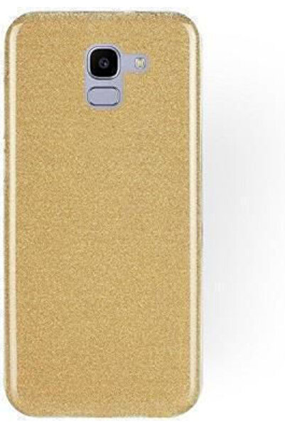 Other Samsung Galaxy J6 Plus 2018 Θήκη Σιλικόνης Λαμπερό Χρυσό Κωδικός: 33063