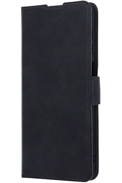 Other Techwave Δερμάτινη Μαγνητική Μαύρη Πίσω Θήκη για Redmi Note 11 / 11S 4G