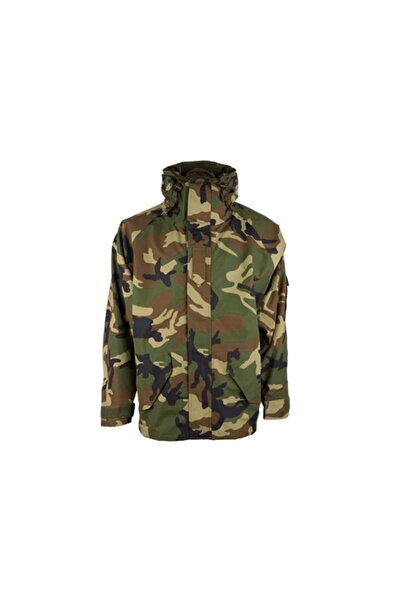 Mil-Tec Τζάκετ U.S. Style Wet Weather Jacket Tri-Laminate Woodland L