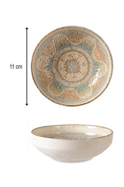 rinart 24-Piece Toledo Bowl (Conical) 11cm Digital Celest