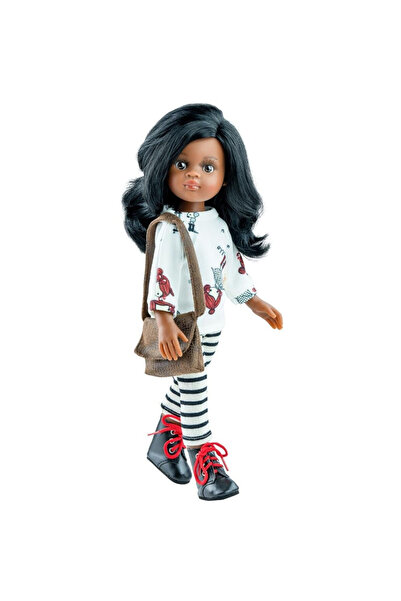 Paola Reina Păpușa spaniolă Nora 32cm - realizată manual din vinil