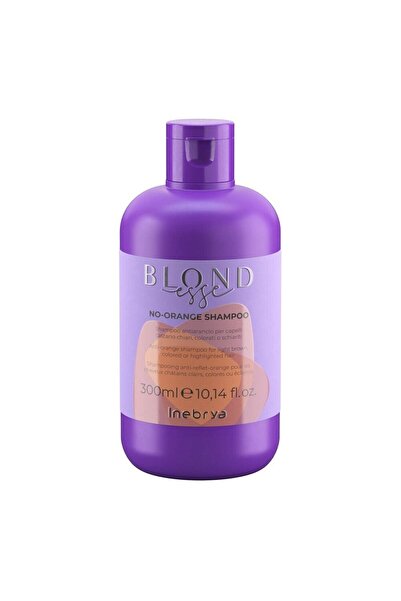 Inebrya Blondesse No-Orange șampon pentru tonifiere blond, 300 ml, vegan, făr...