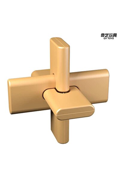 QY TOYS Puzzle Kong Ming Lock, Trei Conexiuni