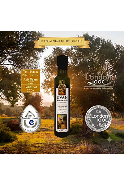 UYAN Ayvalık Erken Hasat Zeytinyağı 250 ml.