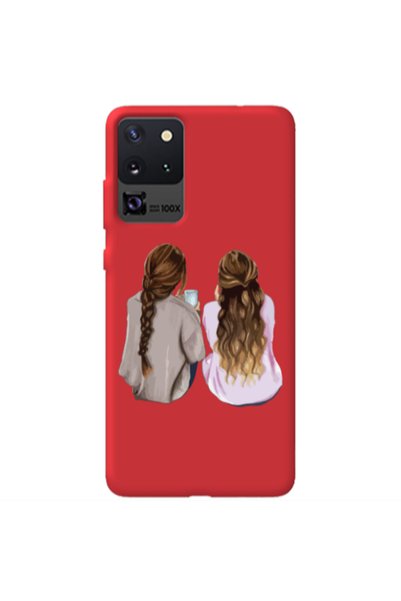 Other Samsung S20 Ultra Friends Red Colored Silicone TPU Θήκη