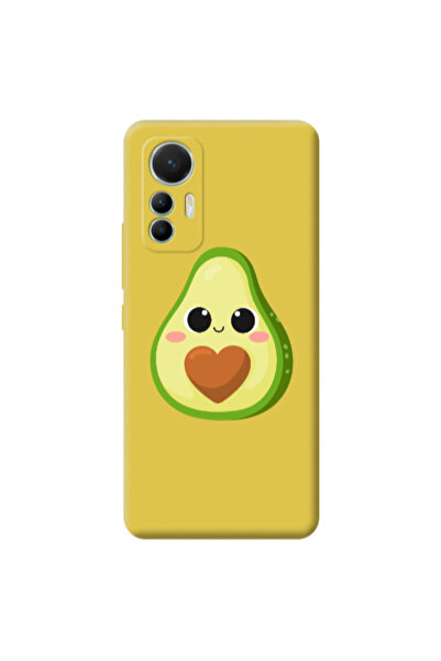 Other Xiaomi Mi 12 Lite Baby avocado Yellow Colored Silicone TPU Θήκη