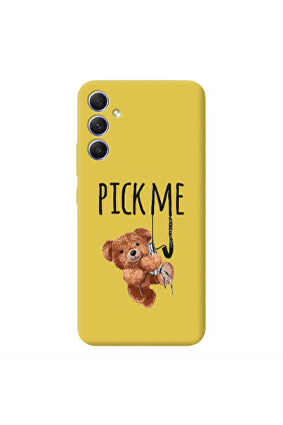 Other Samsung Galaxy A05s Pick me Yellow Colored Silicone TPU Θήκη