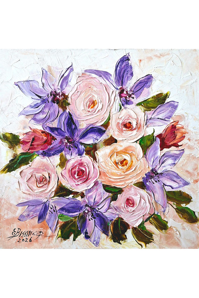 Art Bissinger Клематис и рози