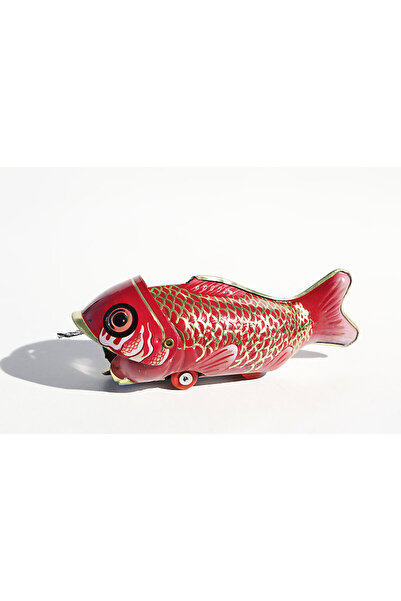 Blechfabrik Pește Mecanic Retro 'Peștele Mănâncă Peștele' – 16 cm 58002290