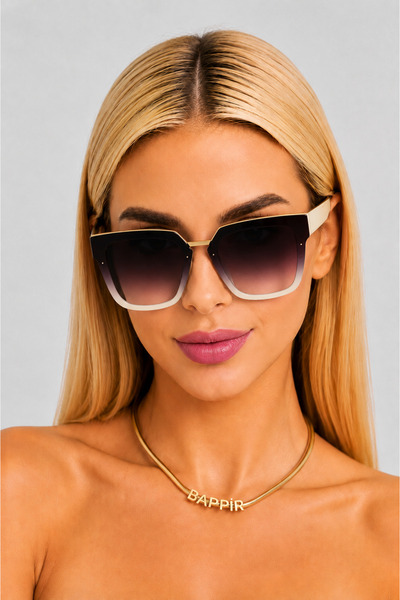BAPPİR Nerina Ovarsize Women's Sunglasses Stylish Design Uv Protection
