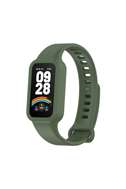 OEM Λουράκι Σιλικόνης Πράσινο (Xiaomi Redmi Band 3, Xiaomi Redmi Band 9 Active)