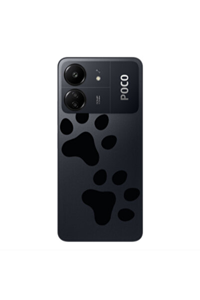 Other Xiaomi Poco C65 Paws Transparent Silicone TPU Θήκη
