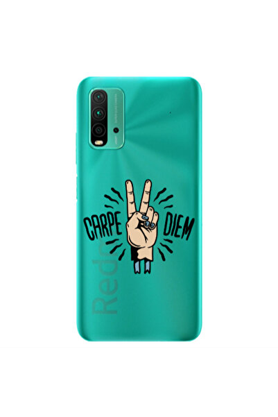 Other Xiaomi Redmi 9T Carpe Two Diem Transparent Silicone TPU Θήκη