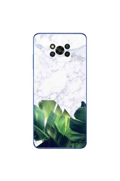 Other Xiaomi Poco X3 /X3 Pro Marble Laves Transparent Silicone TPU Θήκη