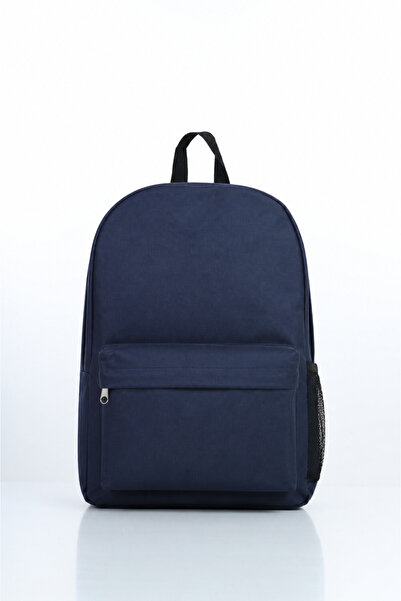D'VERS Unisex Basic Lightweight, Large Volume, Durable, Side-Pocket School an...
