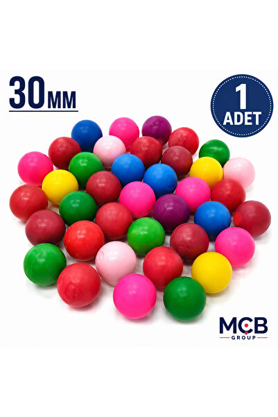 Mçb Group 30 mm Zıplayan Top Kauçuk Oyuncak Top Yüksek Zıplama Dayanıklı 1 Ad...
