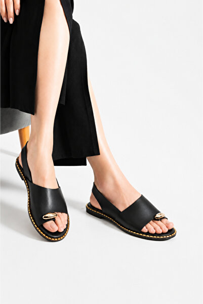star shoes Leather women's thong sandals - everyday sandals