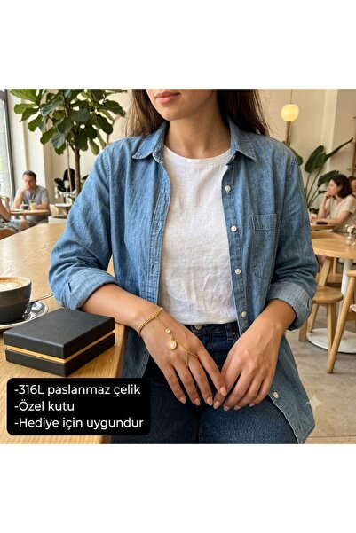 HER ŞEY NOTA www.herseynota.com Stone Detailed Shahmeran Bracelet Lunéa Éclat...