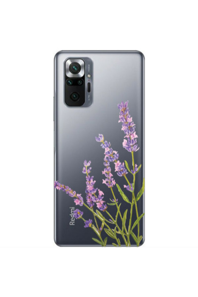 Other Xiaomi Redmi Note 10 Pro 4G Flowers 8 Transparent Silicone TPU Θήκη