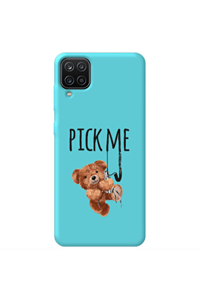 Other Samsung A12 Pick me Turquoise Colored Silicone TPU Θήκη