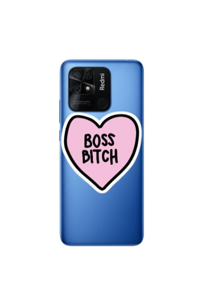 Other Xiaomi Redmi 10C Boss Bitch Transparent Silicone TPU Θήκη