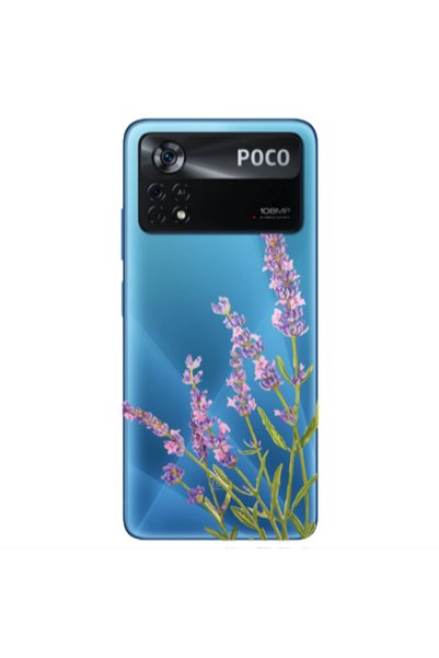 Other Xiaomi Poco X4 Pro Flowers 8 Transparent Silicone TPU Θήκη