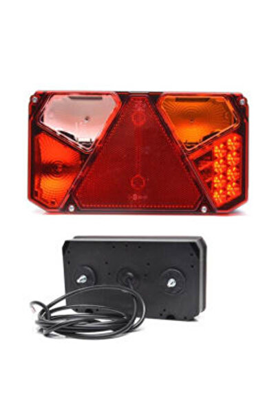 WAS Lampa Spate Dreapta (led 12/24v cu Semnalizare Lampa Anti-ceata Lampa Mer...