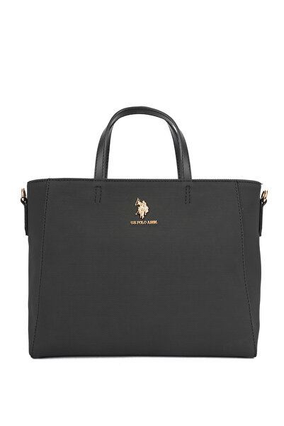 U.S. Polo Assn. حقيبة كتف نسائية سوداء Us26656