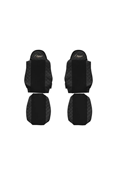 F-CORE Husa Huse scaun FX05 Negru MAN TGA/TGL I/TGM I