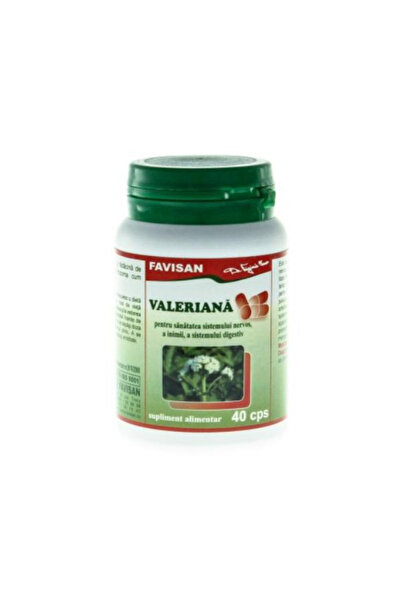 Favisan Valeriana Favisan, 40 capsule