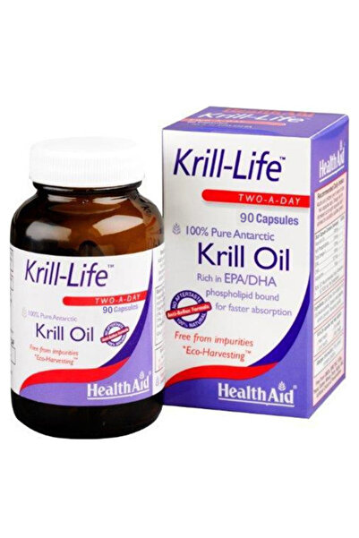Healthaid Health Aid Έλαιο Κριλλιών Krill-Life 500mg 90 Κάψουλες