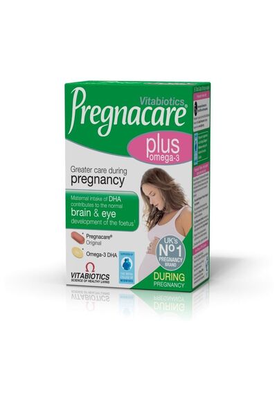 Vitabiotics Pregnacare Plus Ωμέγα-3 28 Ταμπλέτες 28 Κάψουλες