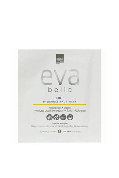 İNTERMED Eva Belle Μάσκα Προσώπου με Φύλλο Χρυσού για Αντιγήρανση / Ενυδάτωση