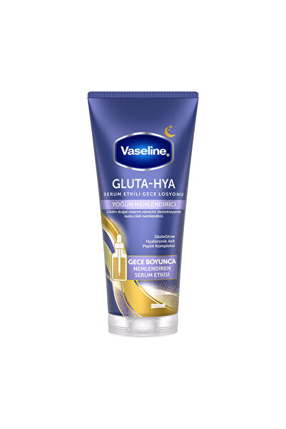 Vaseline Gluta Hya Serum Etkili Gece Losyonu Yoğun Nemlendirici 200 ml