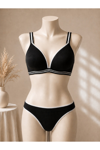 ARSIA Line Detailed Unpadded Underwear Set