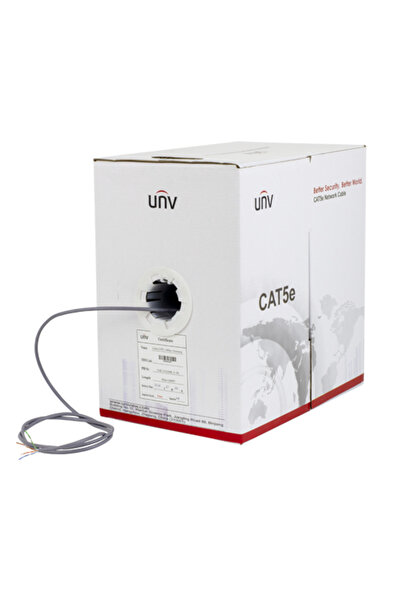 UNV Cablu UTP Cat5e 0.45mm, cupru masiv, cutie 305 metri - CAB-LC2100B-E-IN