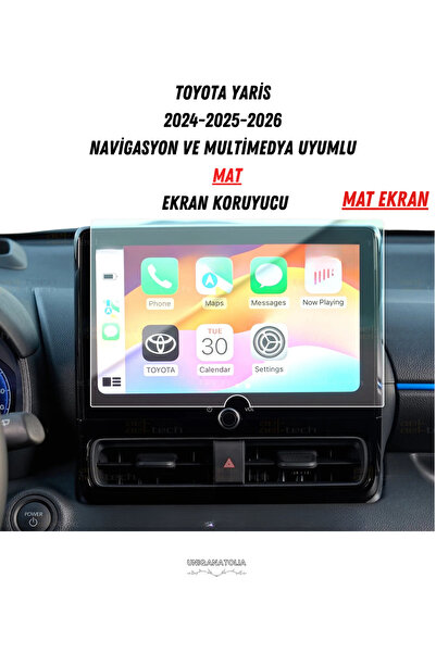 UniqAnatolia واقي شاشة ماتي متوافق مع نظام الملاحة والوسائط المتعددة لسيارة ت...