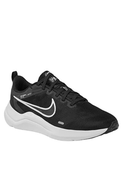 Nike W DOWNSHIFTER 12 Adidași negri de damă, cu profil jos și șireturi