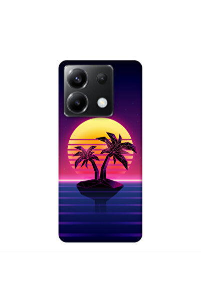 Other Xiaomi Poco X6 5G Moon and Palmie Transparent Silicone TPU Θήκη