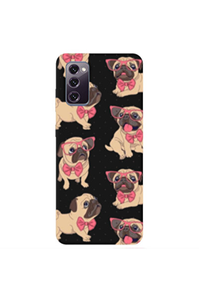 Other Samsung S20 FE Dog Spectacled Black Colored Silicone TPU Θήκη