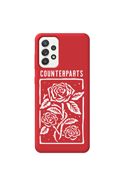 Other Samsung A13 4G Counterparts Red Colored Silicone TPU Θήκη