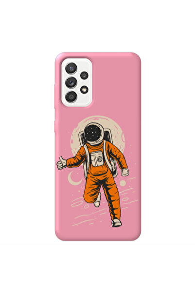 Other Samsung A52 Hitchhike Pink Colored Silicone TPU Θήκη