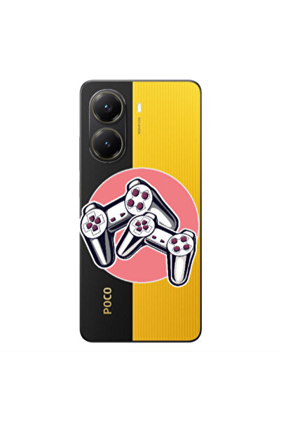 Other Xiaomi Poco X7 Pro Retro Joysticks Transparent Silicone TPU Θήκη