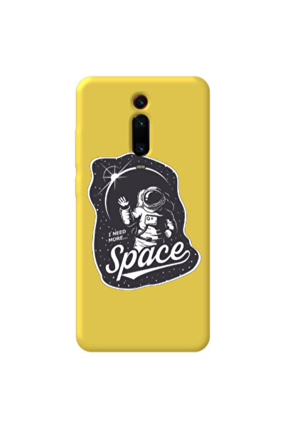 Other Xiaomi Mi 9T Pro I need more spacee Yellow Colored Silicone TPU Θήκη