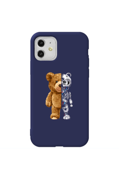 Other Apple iPhone 11 Glacier Dark blue Colored Silicone TPU Θήκη