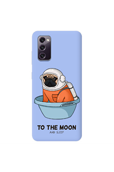 Other Samsung S20 FE To the moon Light Purple Colored Silicone TPU Θήκη
