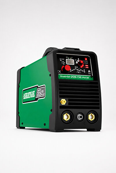 Askaynak Inverter 205 TIG Pulse 200A Kaynak Makinesi 4 Metre Torçlu 81AS205TP-4M